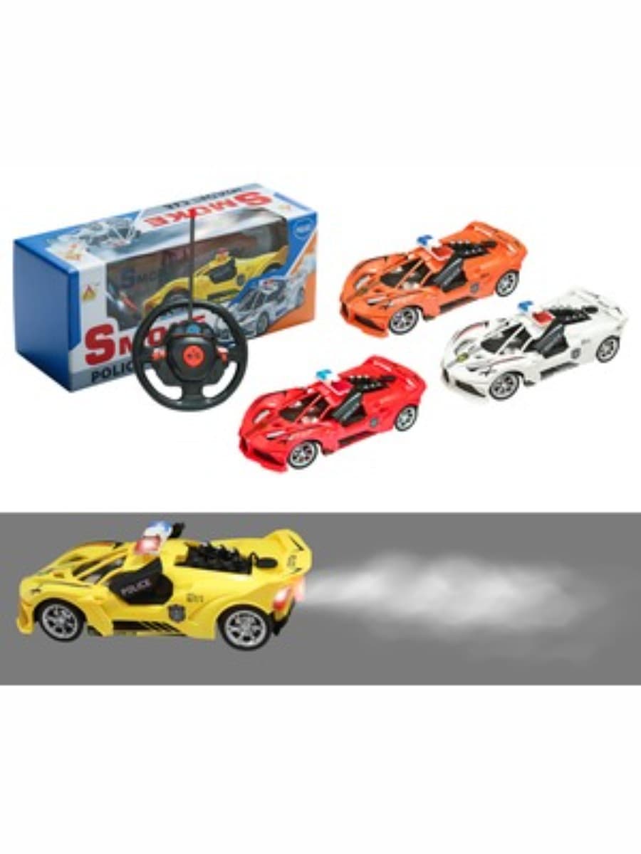 Smoke Police Car