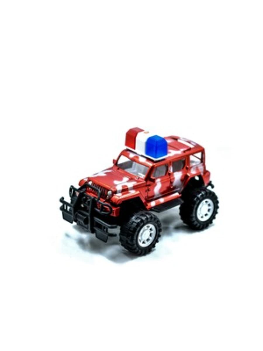 3D Fire Jeep