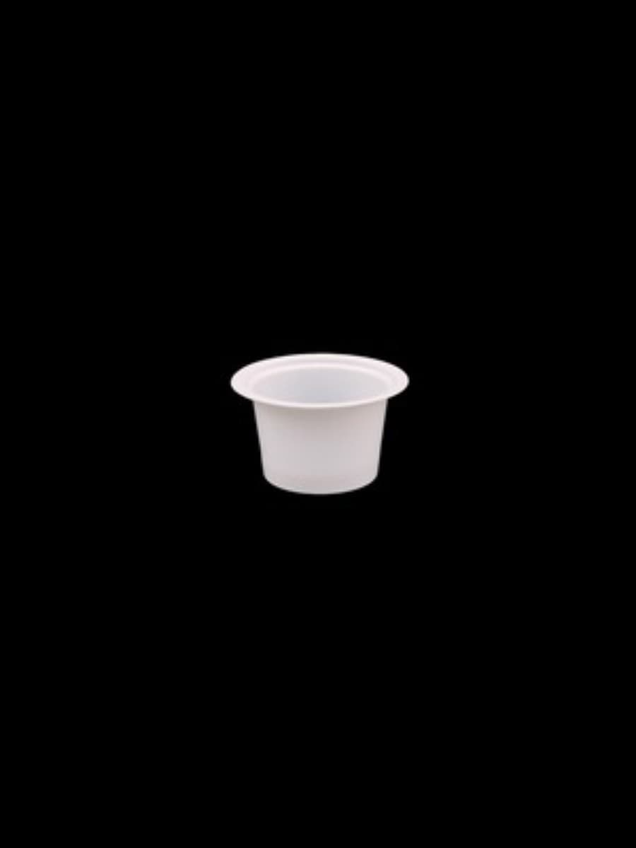 PP 3 Sauce cup white