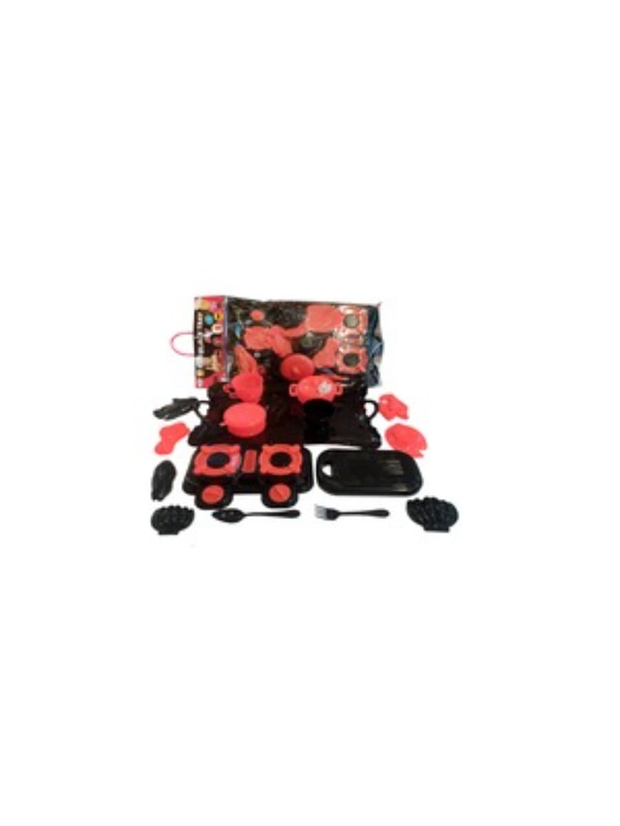 Red Tray Set