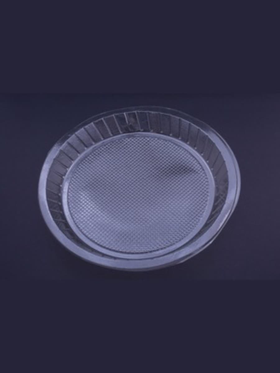 Disposable Transparent Plastic PP Plate 2