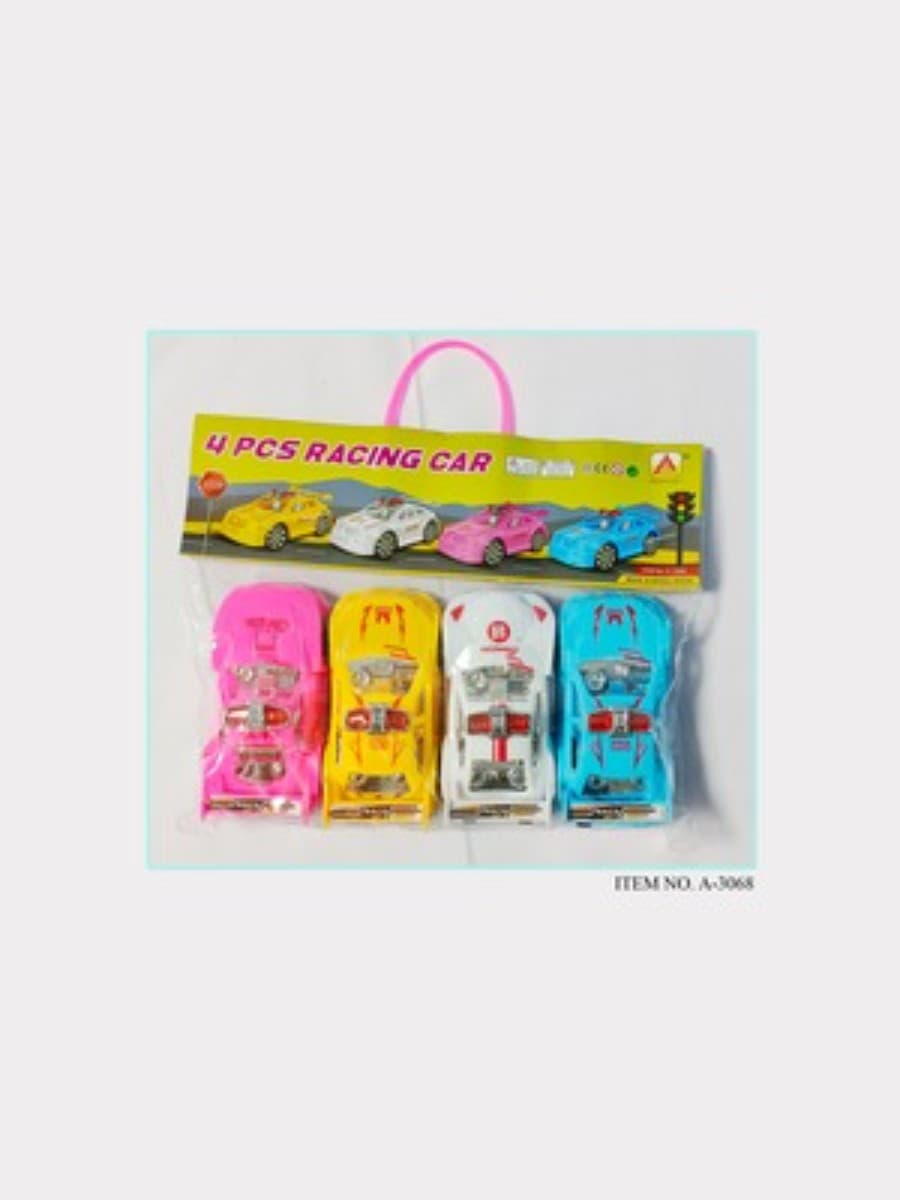4Pcs Racing Car