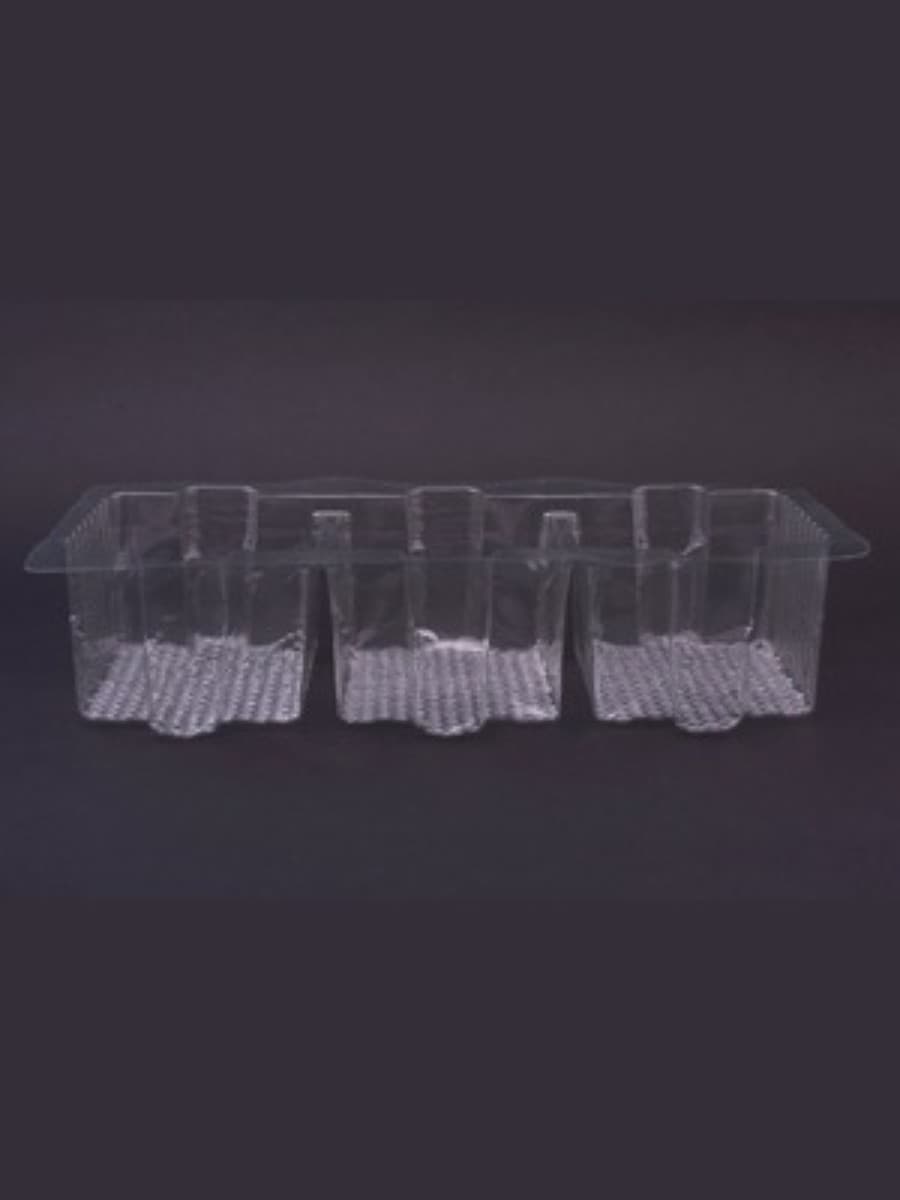 3-compartment plastic food packaging tray 2