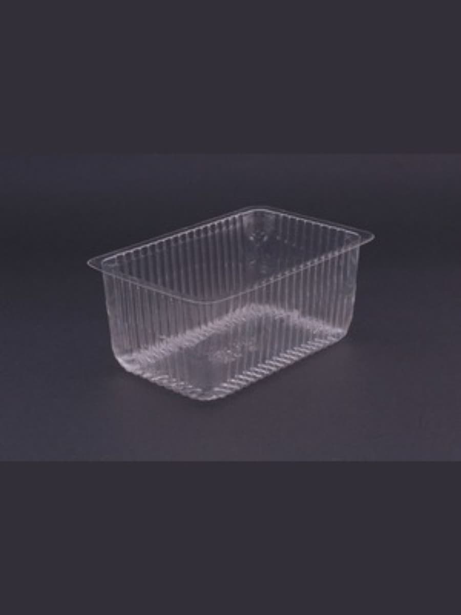 One compartment cake packaging tray 2