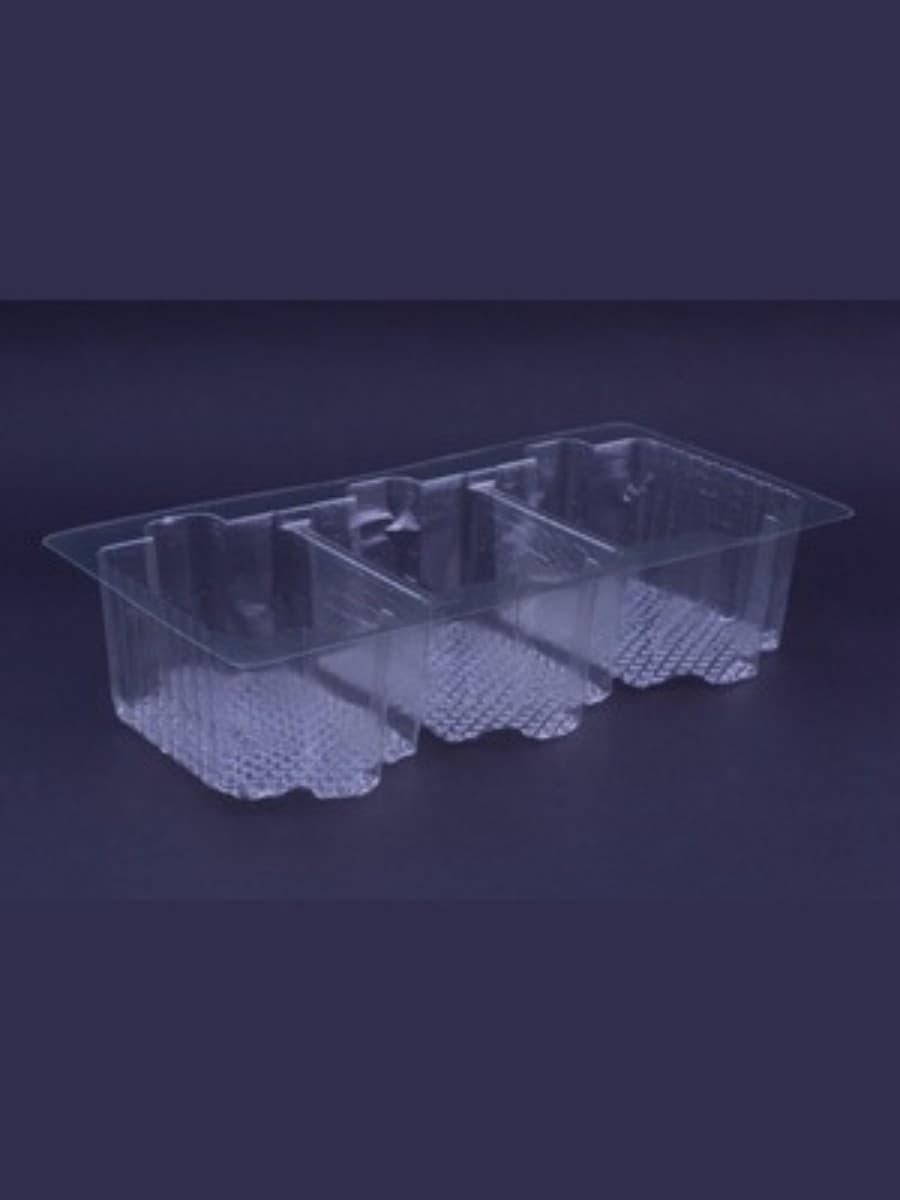 3-compartment biscuit and cookie packaging tray 2