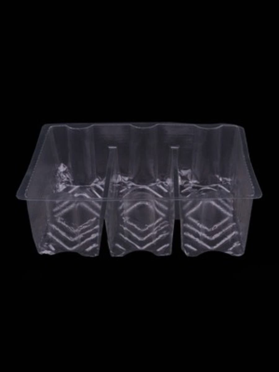 RP- 16 food-grade Plastic Biscuit Tray 3 compartment