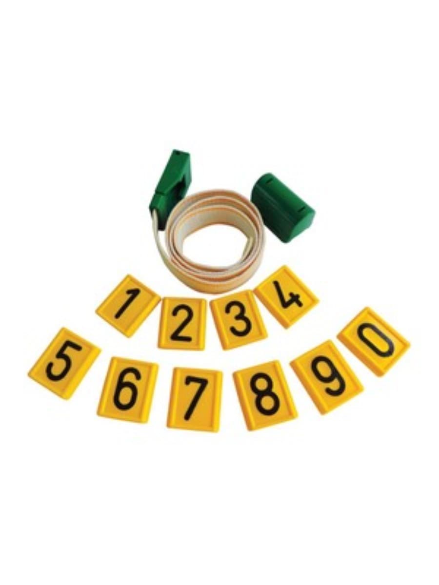 Cattle Collar Strap with Number