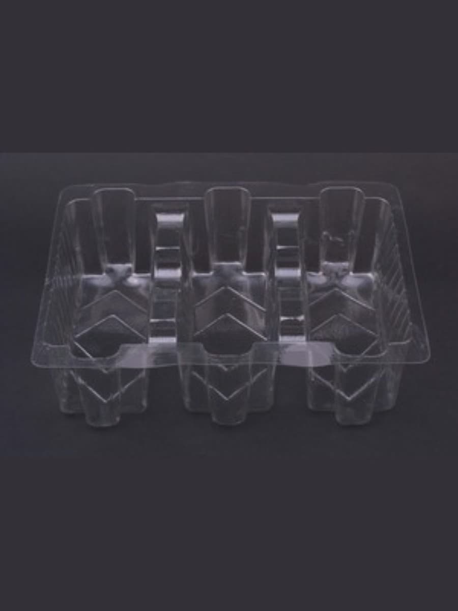 Plastic food packaging tray
