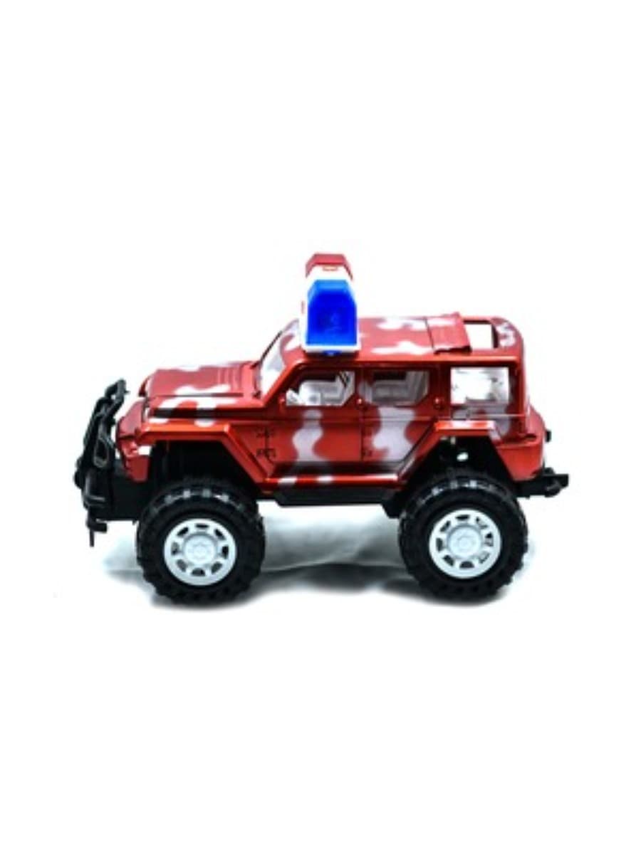 3D Fire Jeep 2