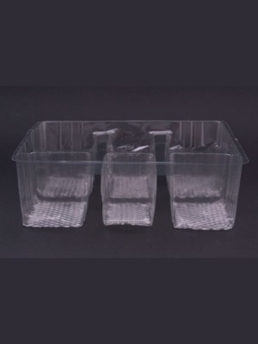 6-compartment disposable plastic food tray 3