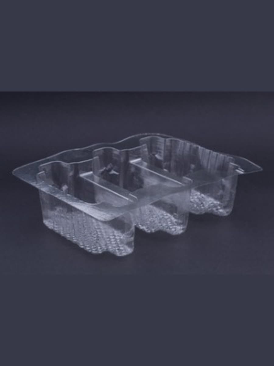 Plastic food packaging tray 2