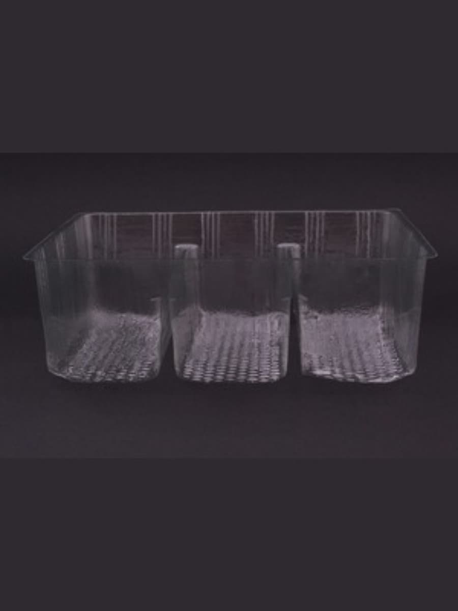 3-Compartment Plastic Biscuit Tray 2