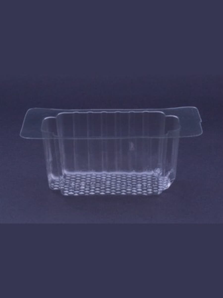 One compartment food packaging tray