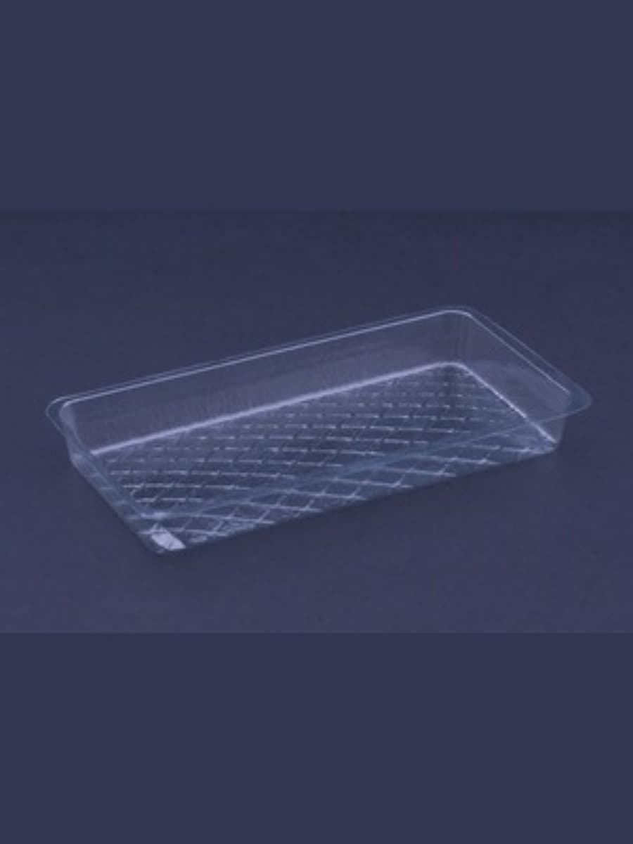 one compartment cake, biscuite packaging tray 2