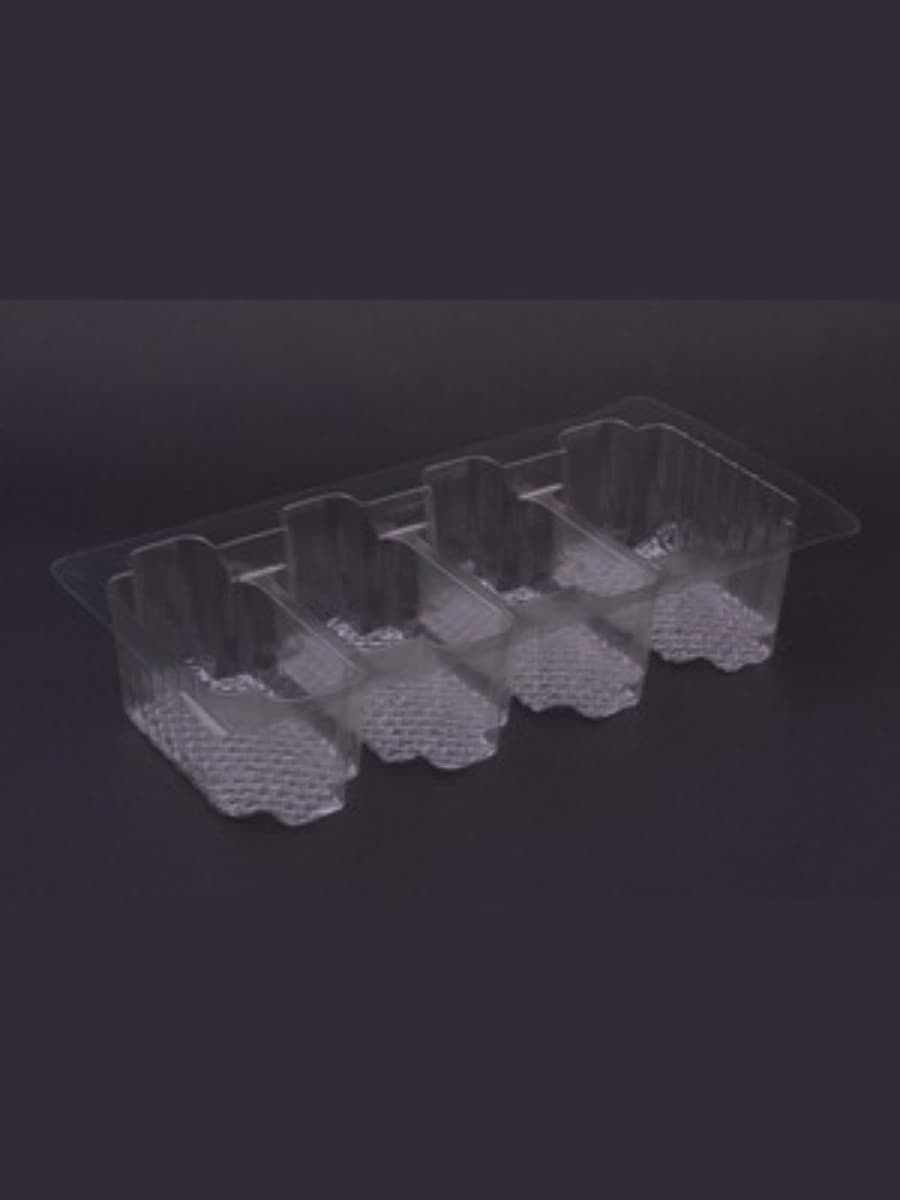 Four compartment Food packaging tray 2