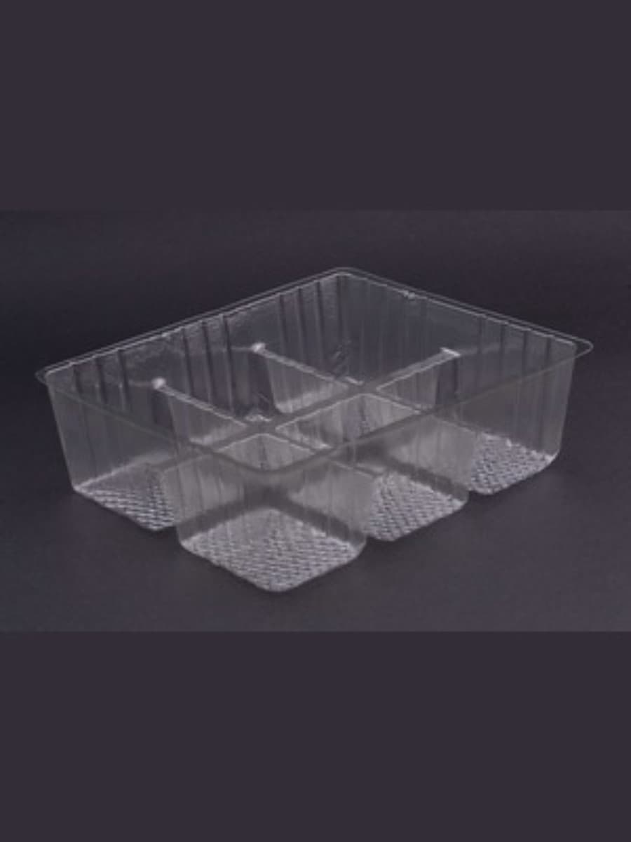 3-compartment Biscuit Packaging Tray 2