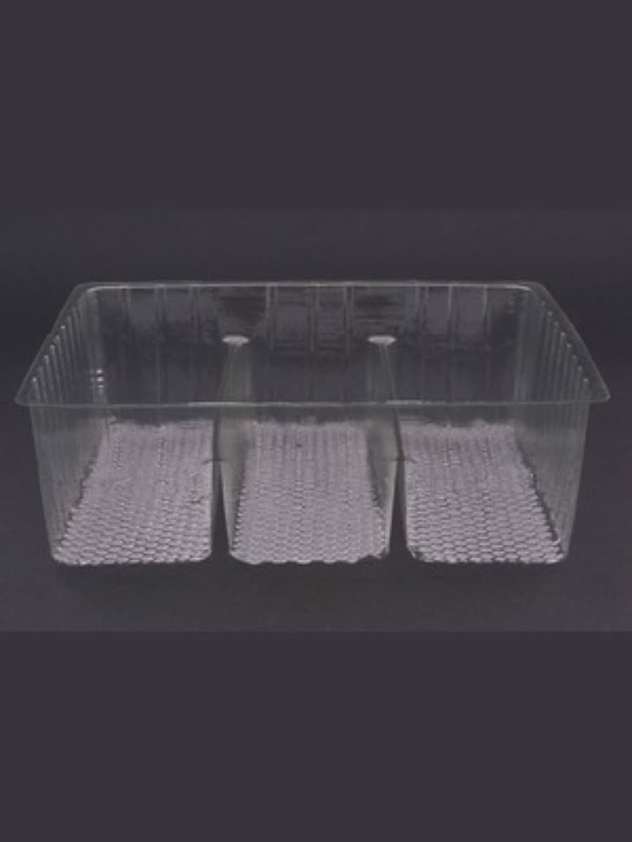 3 Layer Rectangular PP Food Packaging Tray
