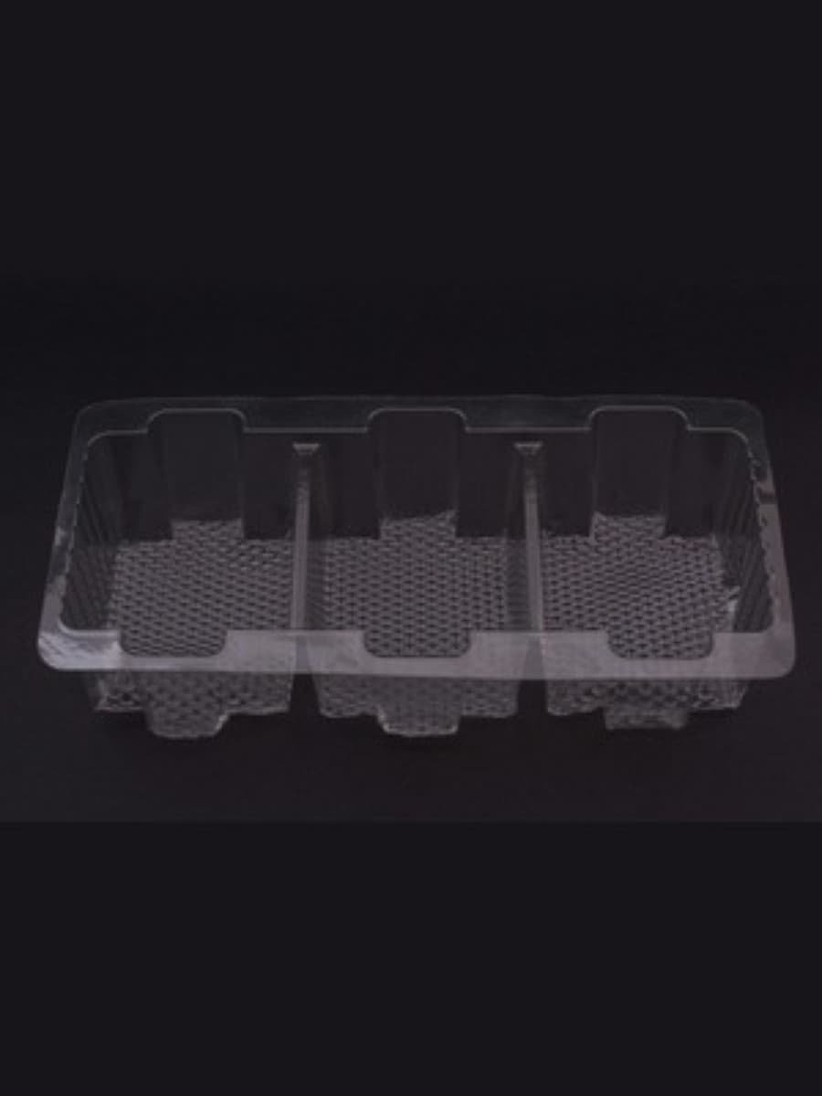 Three Compartmet biscuite packaging tray 3