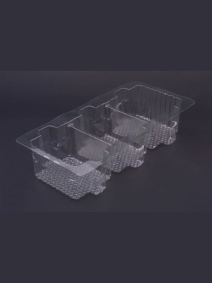 3-compartment plastic food packaging tray 4