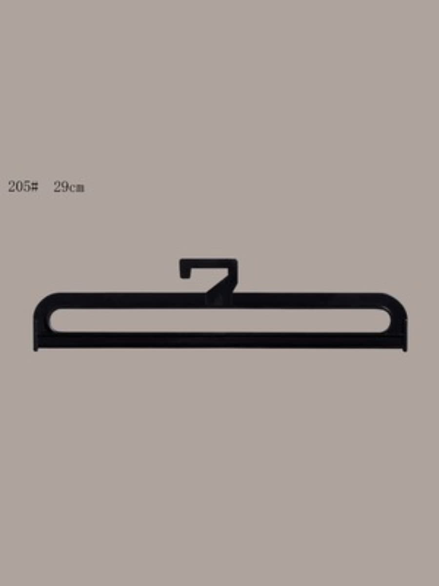 black plastic hanger 29cm