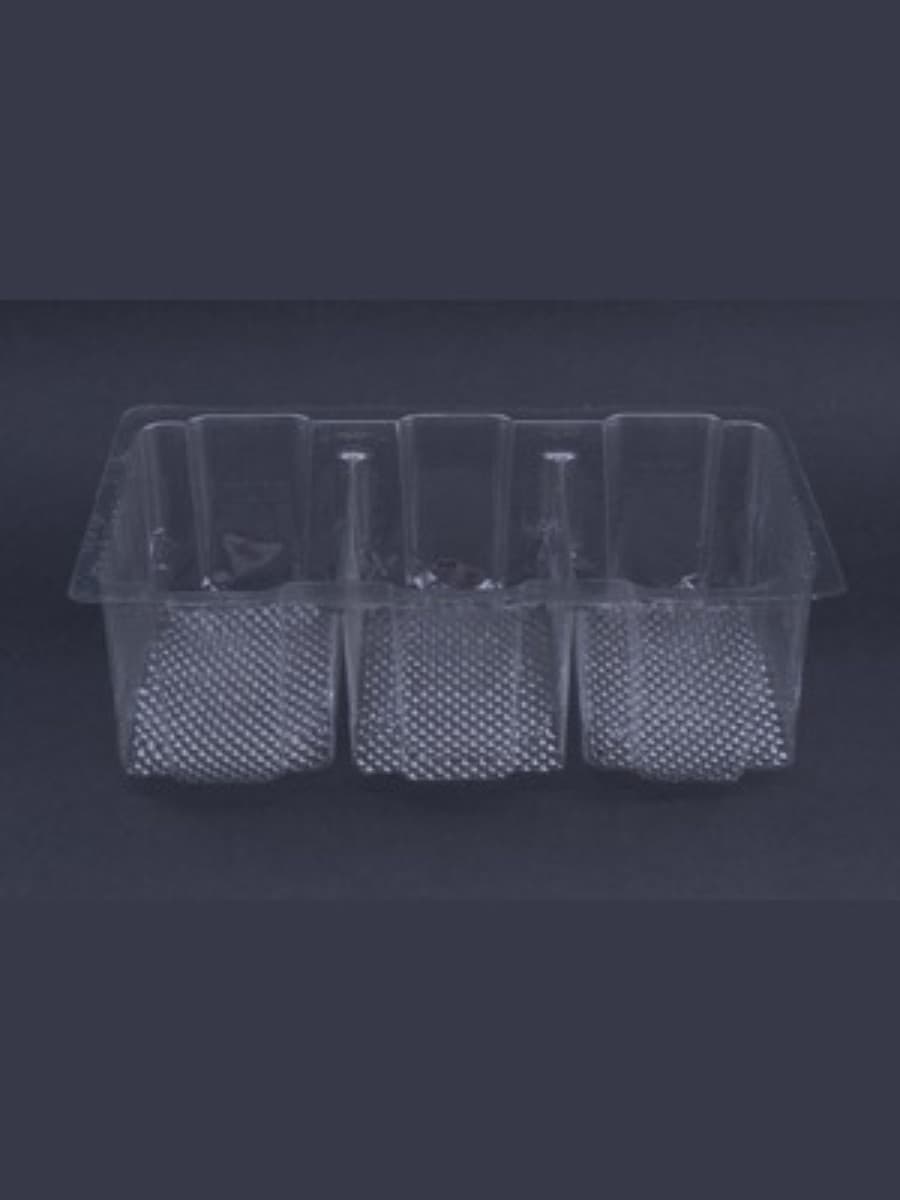 plastic tray commonly used for packaging biscuits, cookies, and slice cakes 3