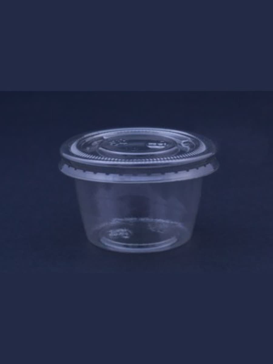 Sauce cup & lid -2 5