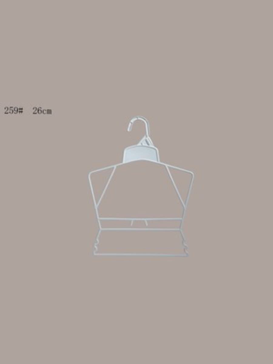 Plastic Hook One-Piece Hanger 259# 26cm