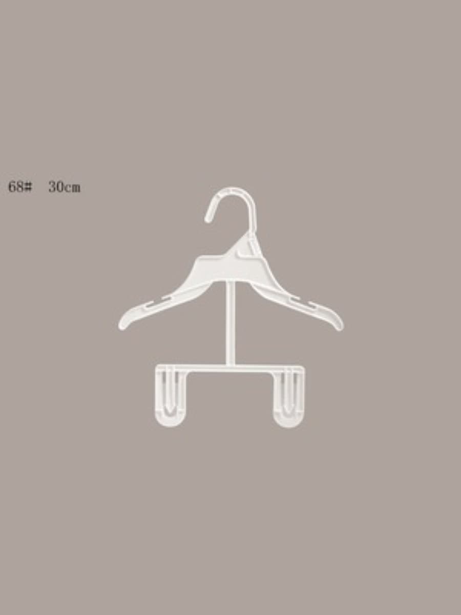 Plastic Hook One-Piece Hanger 68# 30cm
