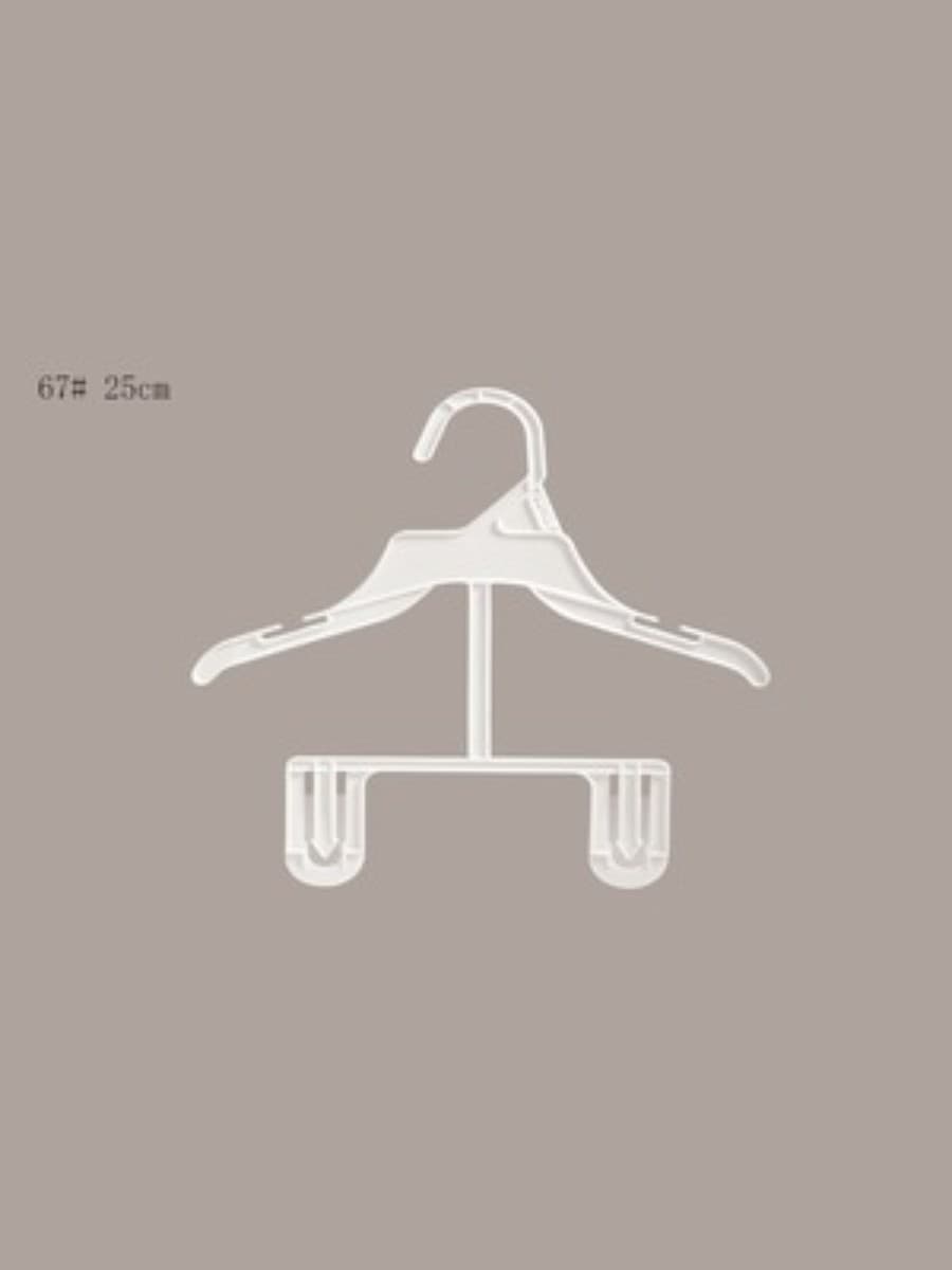 Plastic Hook One-Piece Hanger 67# 25cm